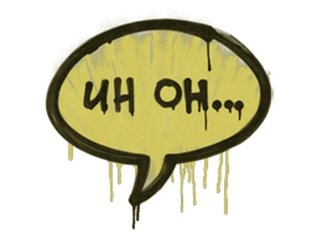 Sealed Graffiti | Uh Oh (Tracer Yellow) image