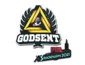 Sticker | GODSENT | Stockholm 2021 image