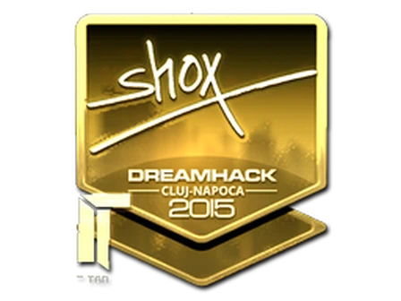 Sticker | shox (Gold) | Cluj-Napoca 2015 image