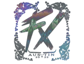 Sticker | Fluxo (Holo) | Austin 2025 image