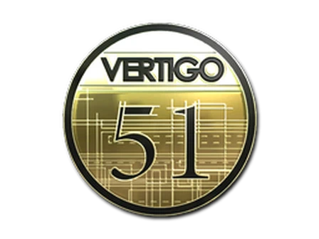 Sticker | Vertigo (Gold) image