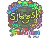 Sticker | sjuush (Holo) | Budapest 2025 image