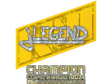 Sticker | jL (Glitter, Champion) | Copenhagen 2024 image