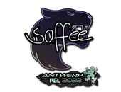Sticker | saffee (Glitter) | Antwerp 2022 image