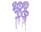 Sealed Graffiti | 200 IQ (Violent Violet) image