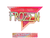 Sticker | frozen (Holo) | Copenhagen 2024 image