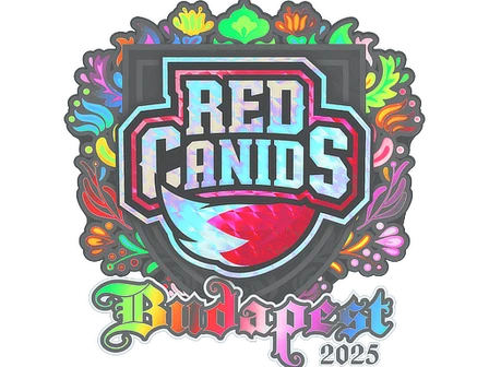 Sticker | RED Canids (Holo) | Budapest 2025 image