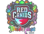 Sticker | RED Canids (Holo) | Budapest 2025 image