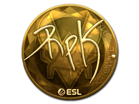 Sticker | RpK (Gold) | Katowice 2019 image