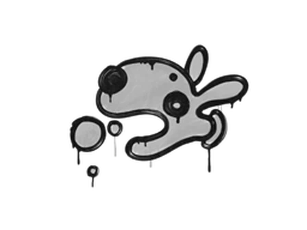 Sealed Graffiti | Popdog (Shark White) image