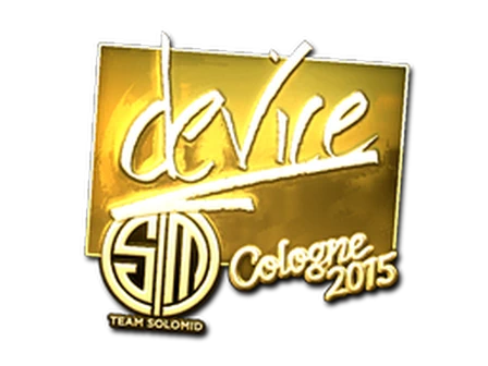 Sticker | device (Gold) | Cologne 2015 image