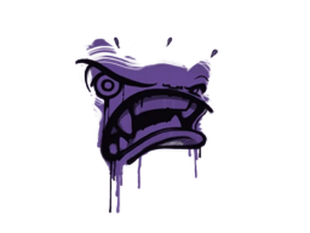 Sealed Graffiti | Rage Mode (Monster Purple) image