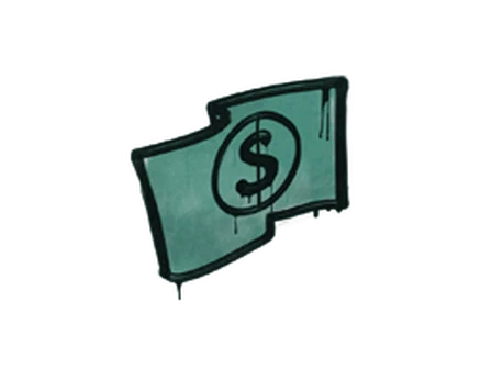 Sealed Graffiti | Keep the Change (Frog Green) image