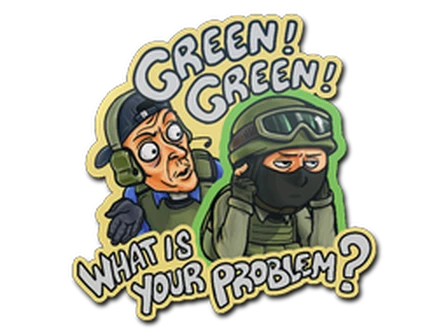 Sticker | Green's Problem image