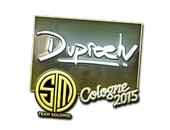 Sticker | dupreeh (Foil) | Cologne 2015 image