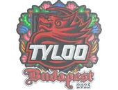 Sticker | TYLOO (Embroidered) | Budapest 2025 image
