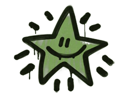 Sealed Graffiti | Shining Star (Battle Green) image