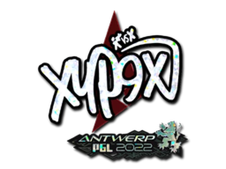 Sticker | Xyp9x (Glitter) | Antwerp 2022 image