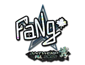Sticker | FaNg (Glitter) | Antwerp 2022 image