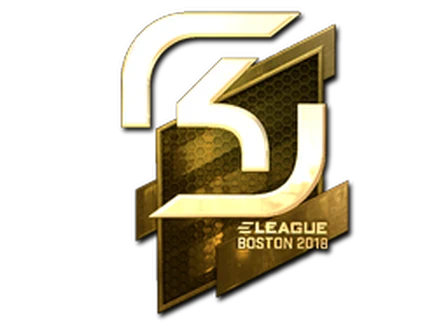 Sticker | SK Gaming (Gold) | Boston 2018 image