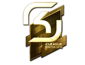 Sticker | SK Gaming (Gold) | Boston 2018 image