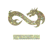 Sticker | Eternal Fire (Glitter) | Copenhagen 2024 image