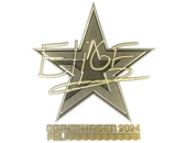 Sticker | EliGE (Gold) | Copenhagen 2024 image