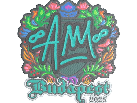 Sticker | AW (Embroidered) | Budapest 2025 image
