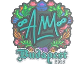 Sticker | AW (Embroidered) | Budapest 2025 image