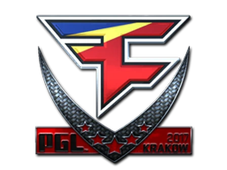 Sticker | FaZe Clan (Foil) | Krakow 2017 image