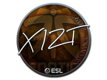 Sticker | Xizt (Foil) | Katowice 2019 image