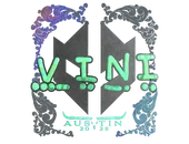 Sticker | VINI (Holo) | Austin 2025 image