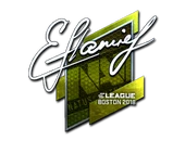 Sticker | flamie (Foil) | Boston 2018 image