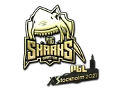 Sticker | Sharks Esports (Gold) | Stockholm 2021 image
