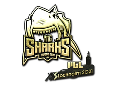 Sticker | Sharks Esports (Gold) | Stockholm 2021 image