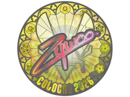 Sticker | ZywOo (Holo) | Cologne 2026 image