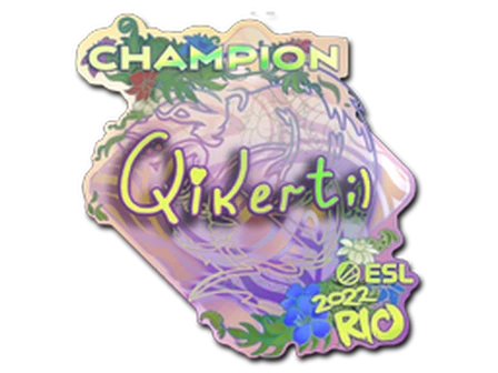 Sticker | qikert (Holo, Champion) | Rio 2022 image