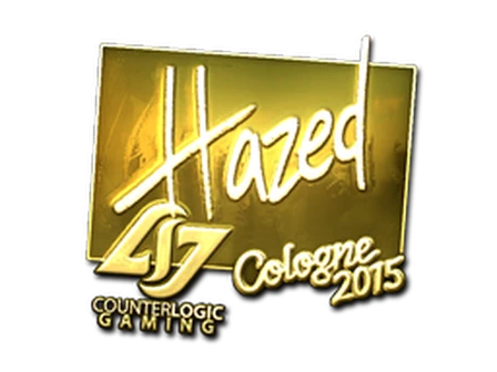 Sticker | hazed (Gold) | Cologne 2015 image