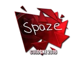 Sticker | spaze (Foil) | Cologne 2016 image
