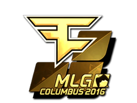 Sticker | FaZe Clan (Gold) | MLG Columbus 2016 image