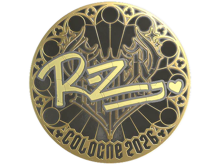 Sticker | REZ (Gold) | Cologne 2026 image