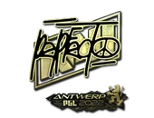 Sticker | Perfecto (Gold) | Antwerp 2022 image