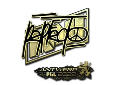 Sticker | Perfecto (Gold) | Antwerp 2022 image