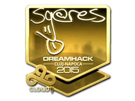 Sticker | seang@res (Gold) | Cluj-Napoca 2015 image