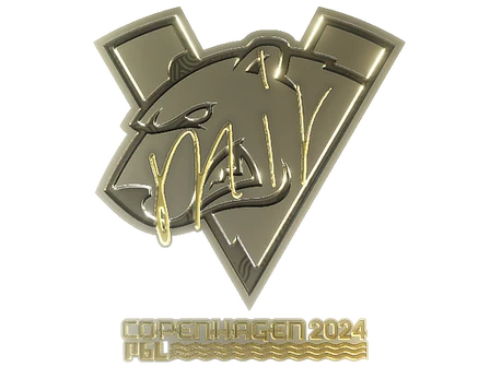 Sticker | mir (Gold) | Copenhagen 2024 image