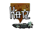 Sticker | hatz (Glitter) | Antwerp 2022 image