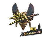 Sticker | shox (Holo) | Stockholm 2021 image