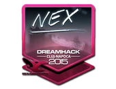 Sticker | nex (Foil) | Cluj-Napoca 2015 image