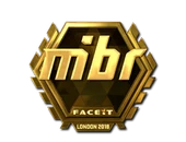 Sticker | MIBR (Gold) | London 2018 image