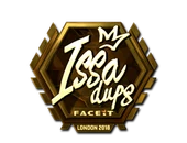 Sticker | ISSAA (Gold) | London 2018 image